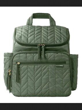 Skip Hop Diaper Bag Backpack Bundle Forma Multi-Function Travel Dark Sage NEW